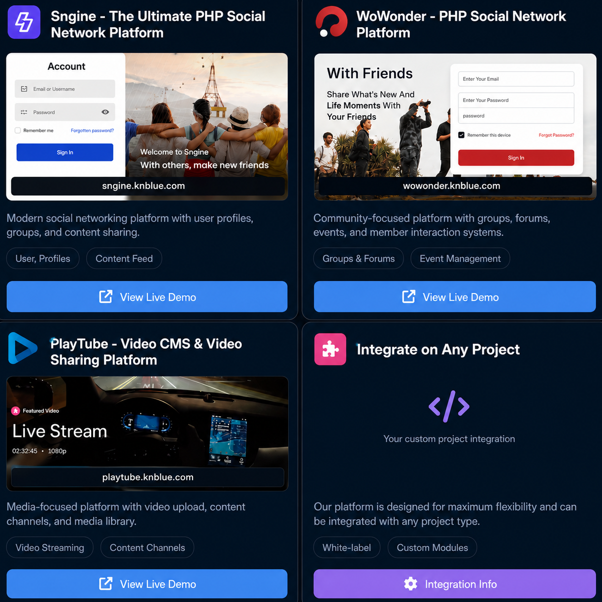 Live Streaming Plugin – Advanced Multi-Participant Streaming Solution (Sngine, WoWonder, PlayTube) - 4
